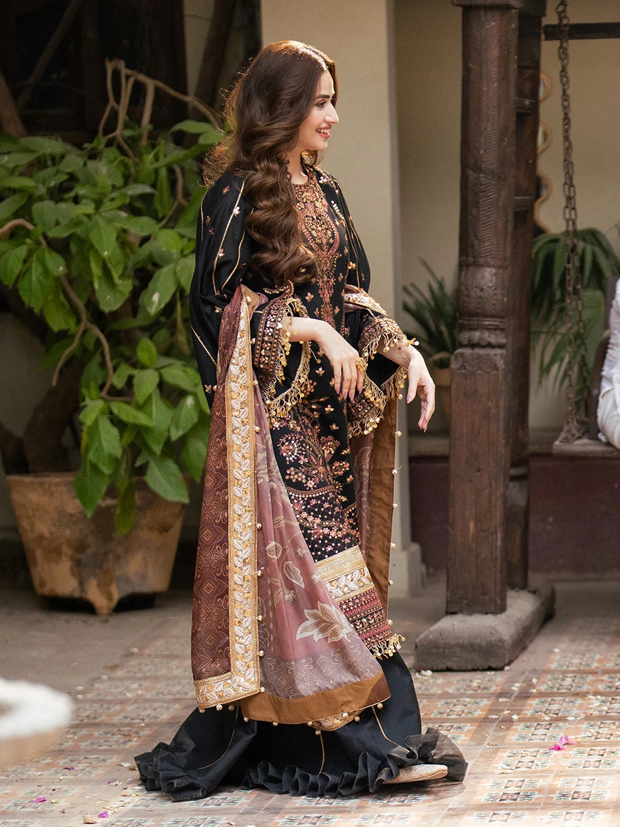 Luxury Festive 3 PCS Embroidered - NY1103