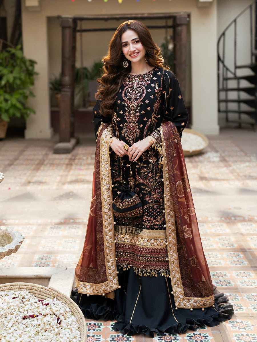 Luxury Festive 3 PCS Embroidered - NY1103