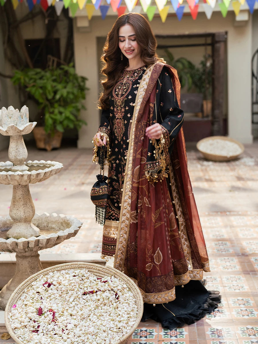 Luxury Festive 3 PCS Embroidered - NY1103