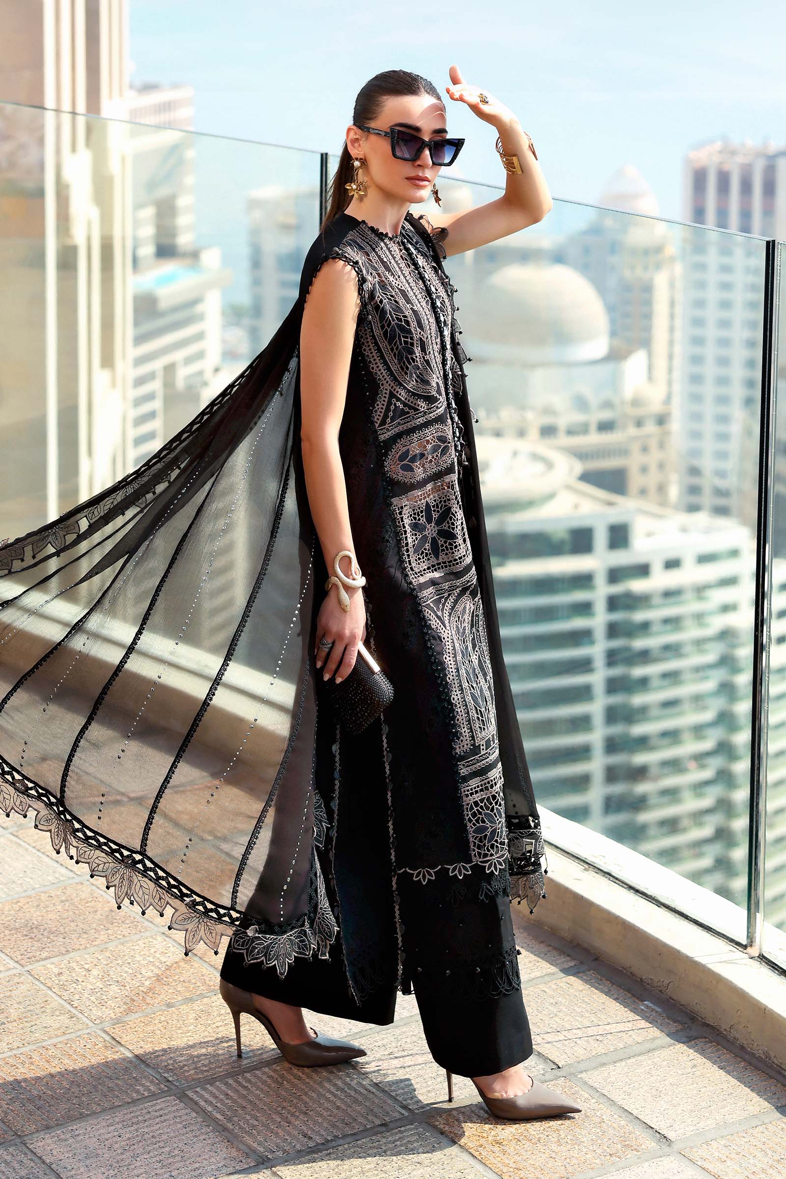Luxury Lawn Embroidered 3PCS - NY1115