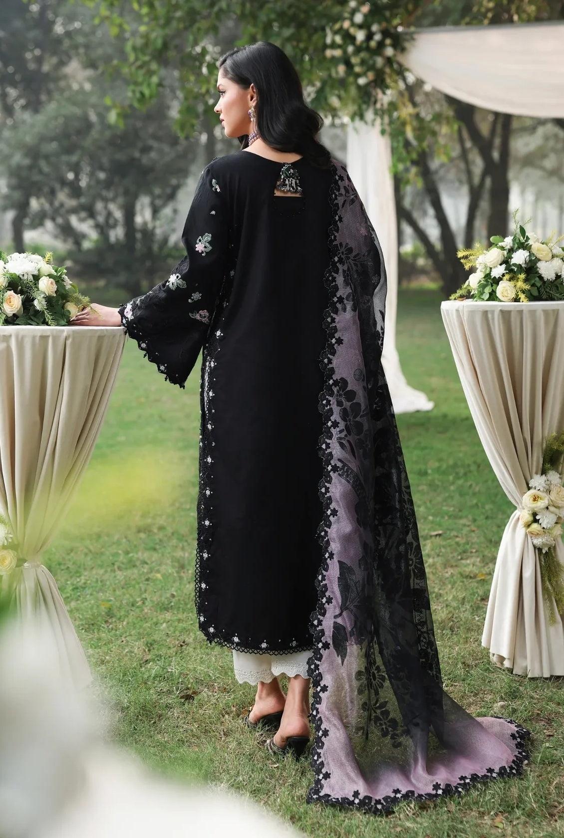 Luxury Lawn Embroidered 3PCS - NY1124