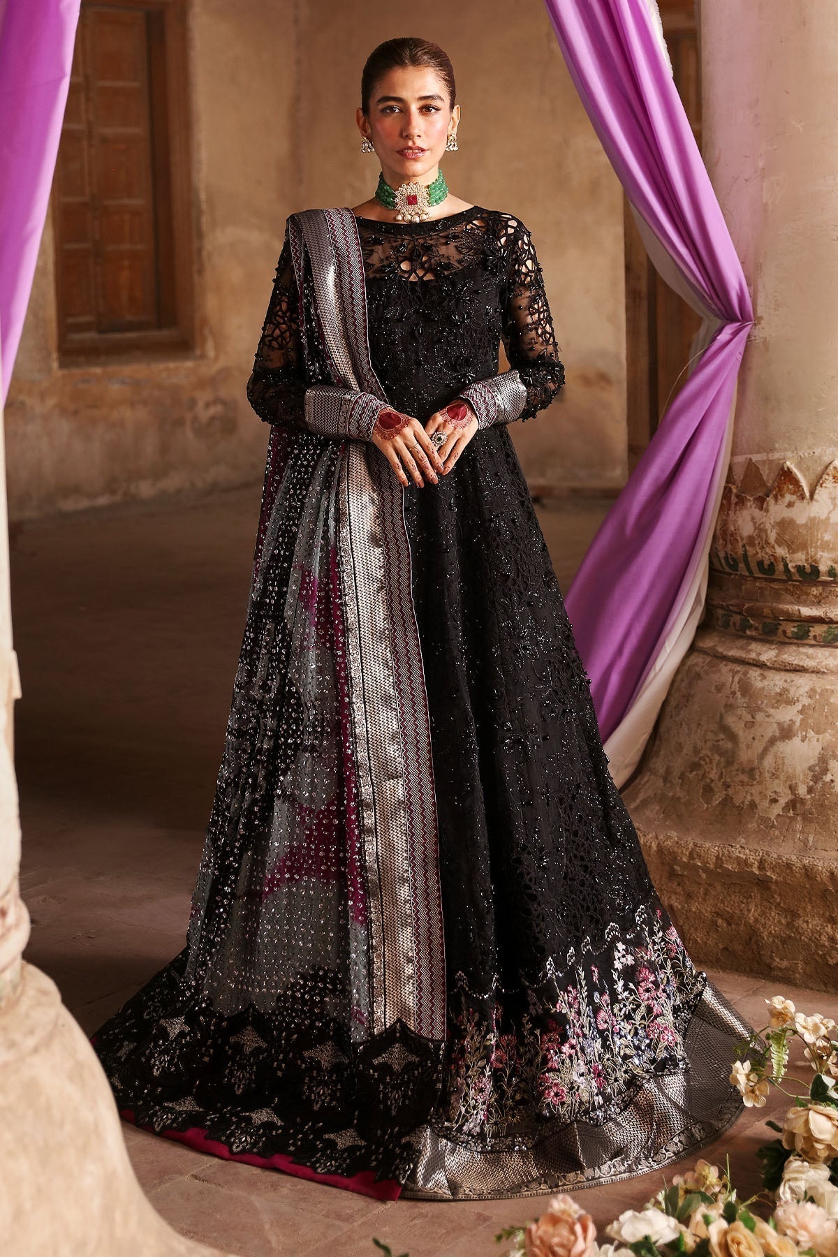 Luxury Embroidered Wedding Formals - NY1110