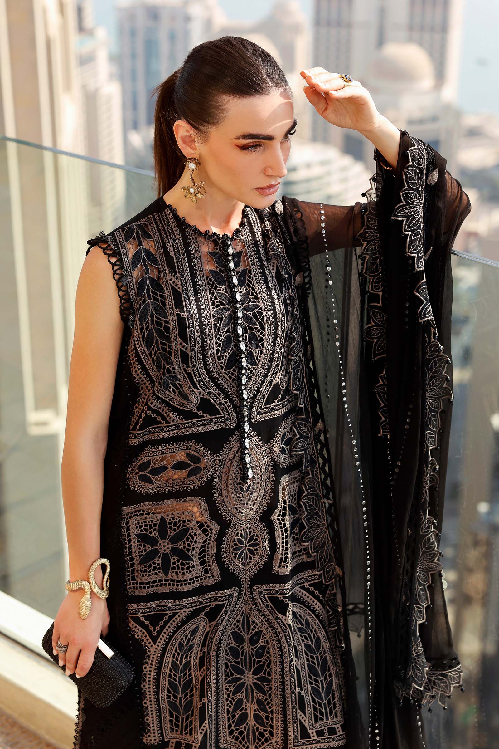 Luxury Lawn Embroidered 3PCS - NY1115