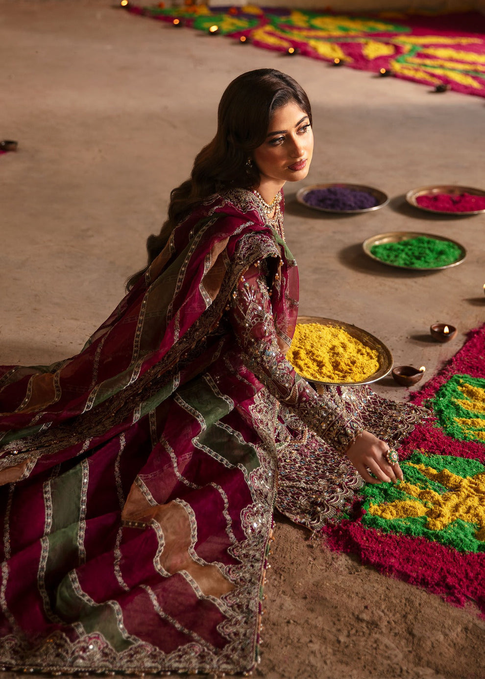 Luxury Formal Embroidered 3PCS - NY1109