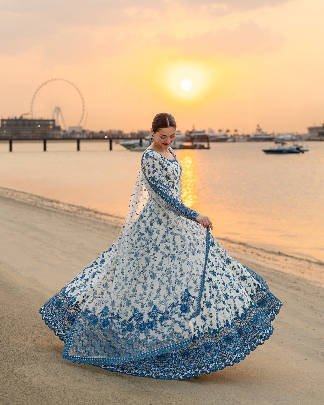 Luxury Embroidered Lawn 3PCS - NY1106