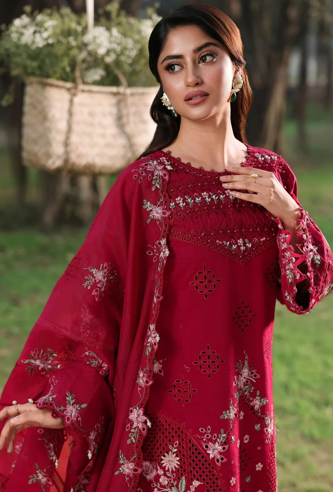 Luxury Lawn Embroidered 3PCS - NY1126