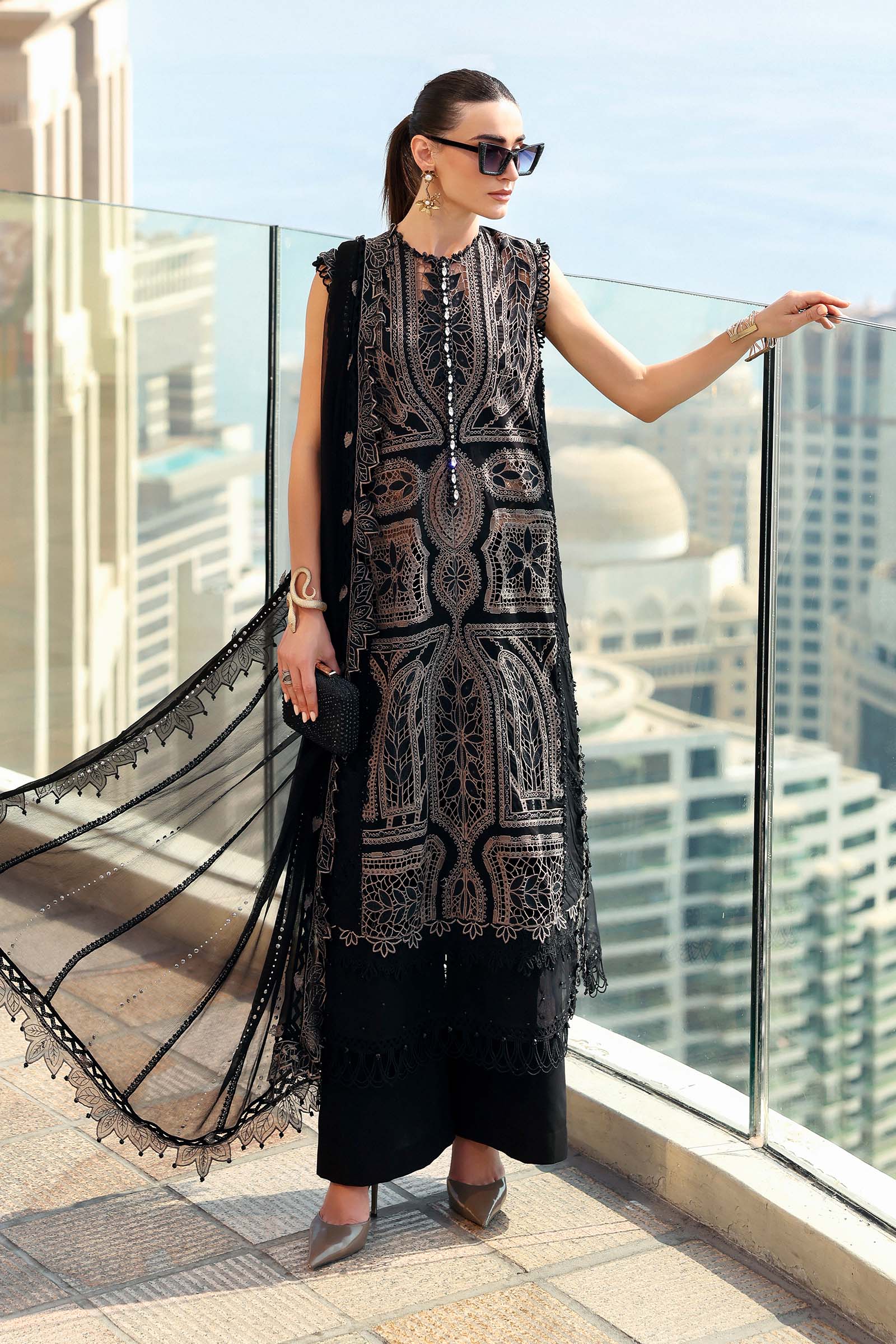 Luxury Lawn Embroidered 3PCS - NY1115