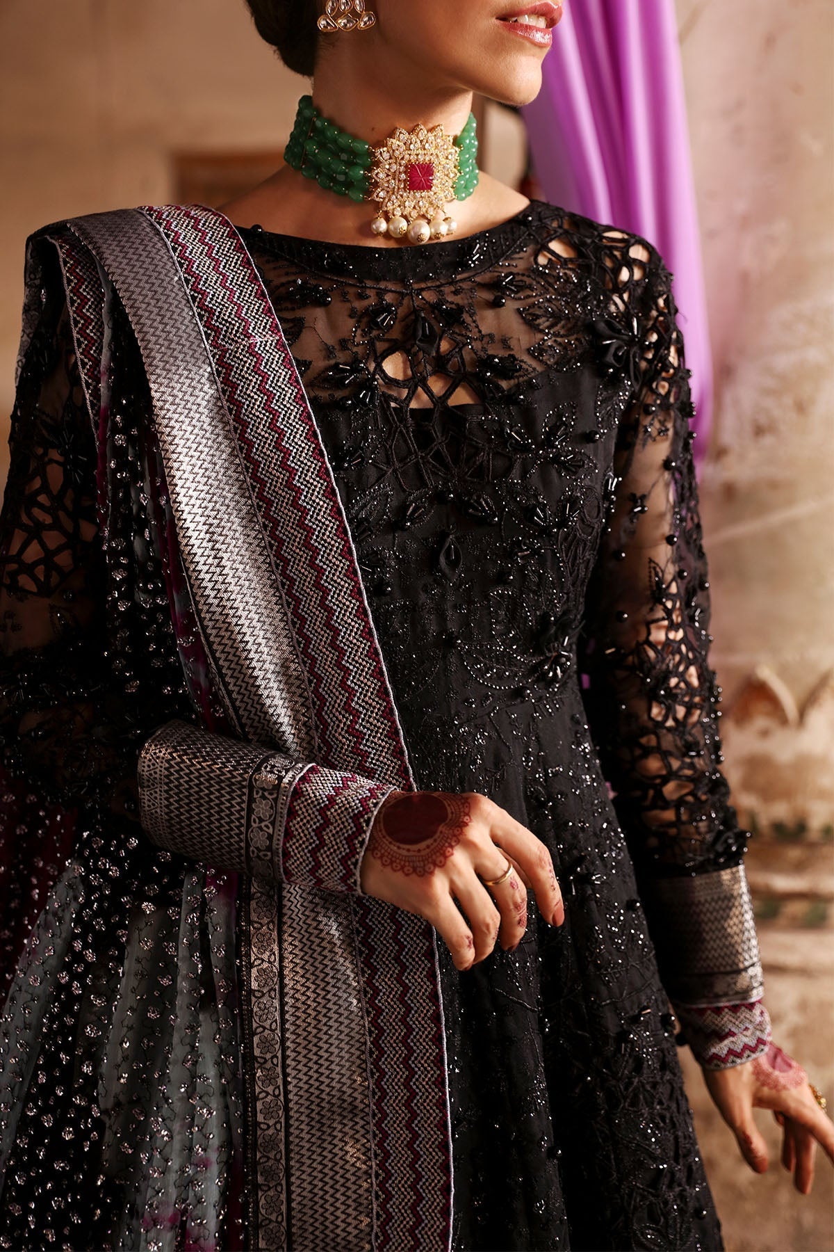 Luxury Embroidered Wedding Formals - NY1110