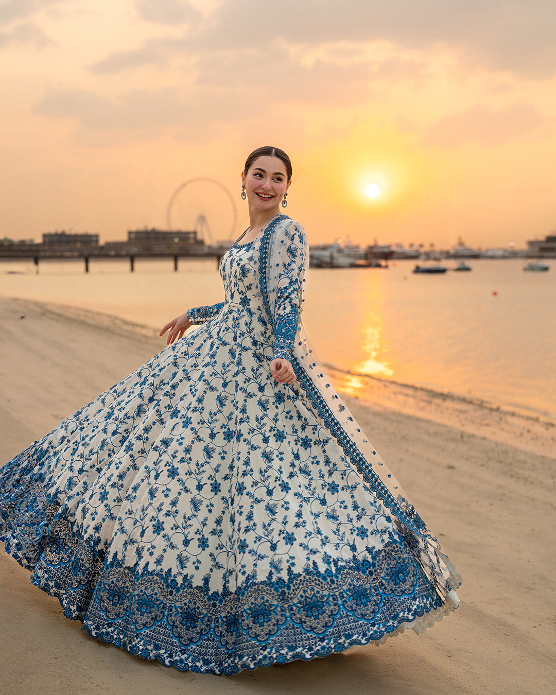 Luxury Embroidered Lawn 3PCS - NY1106