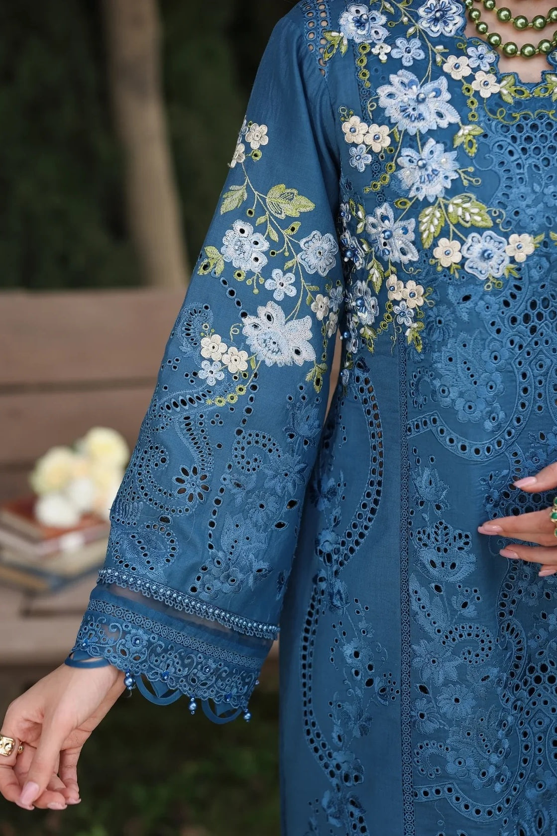 Luxury Festive Lawn Embroidered 3PCS - NY1104