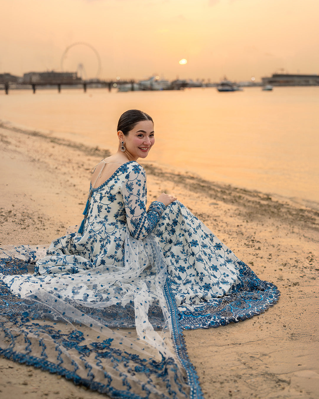 Luxury Embroidered Lawn 3PCS - NY1106