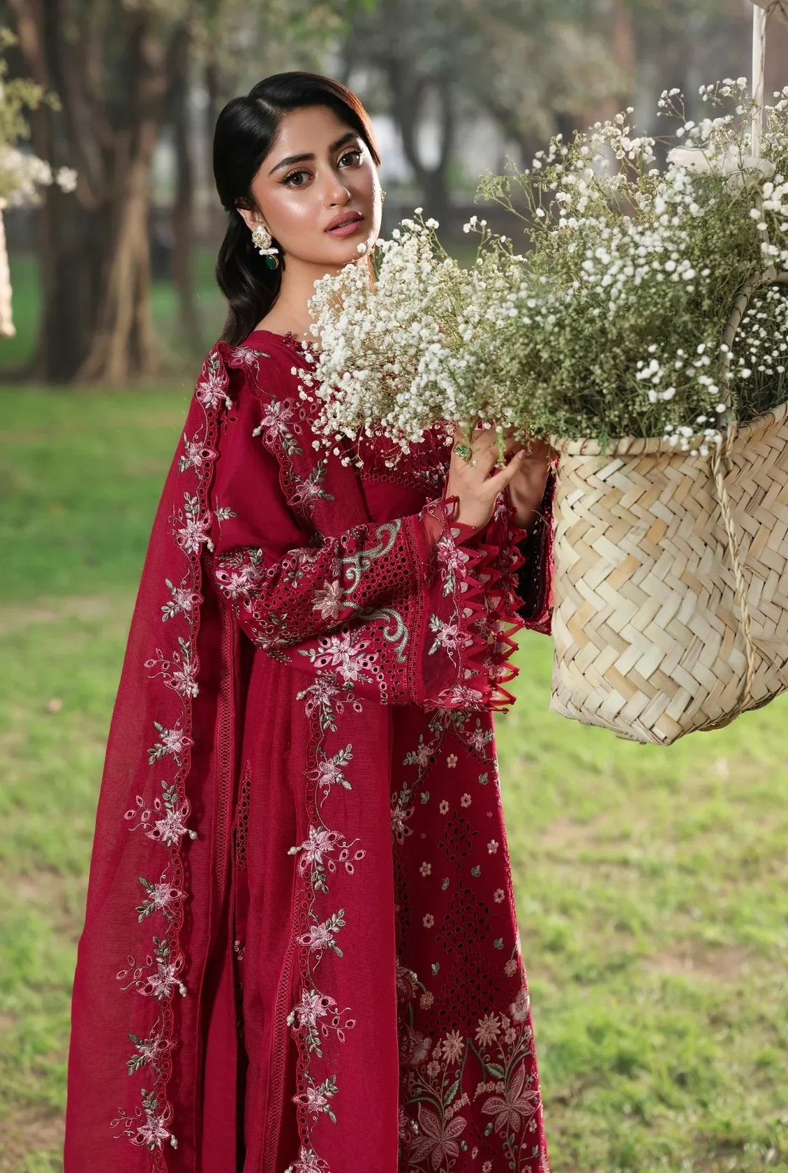 Luxury Lawn Embroidered 3PCS - NY1126