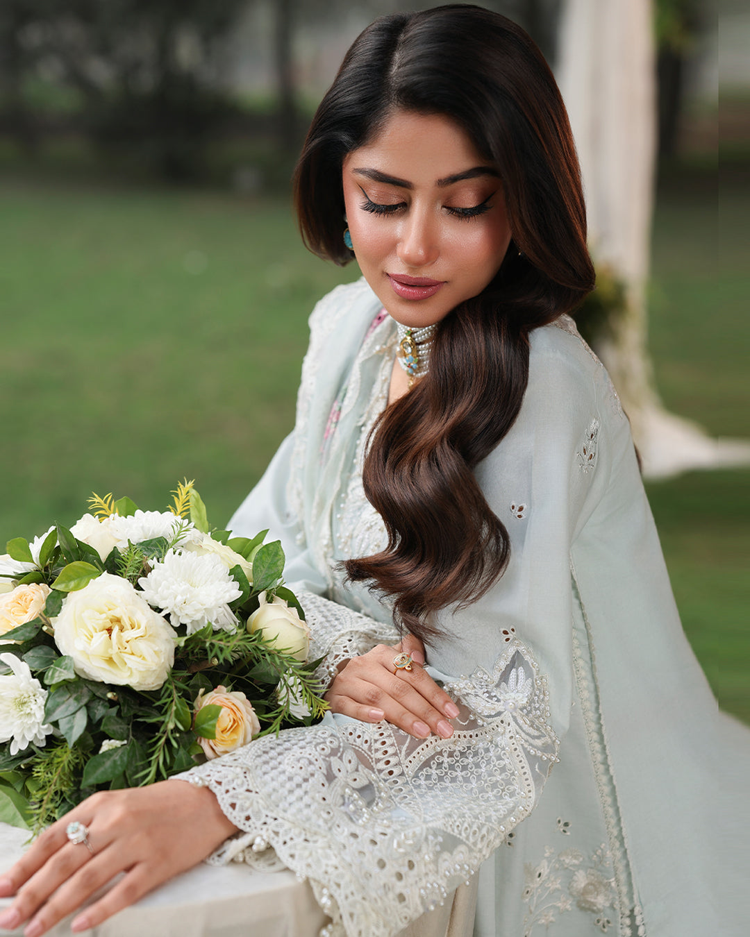Luxury Festive Lawn Embroidered 3PCS - NY1125