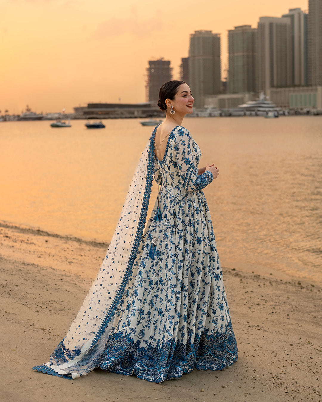 Luxury Embroidered Lawn 3PCS - NY1106