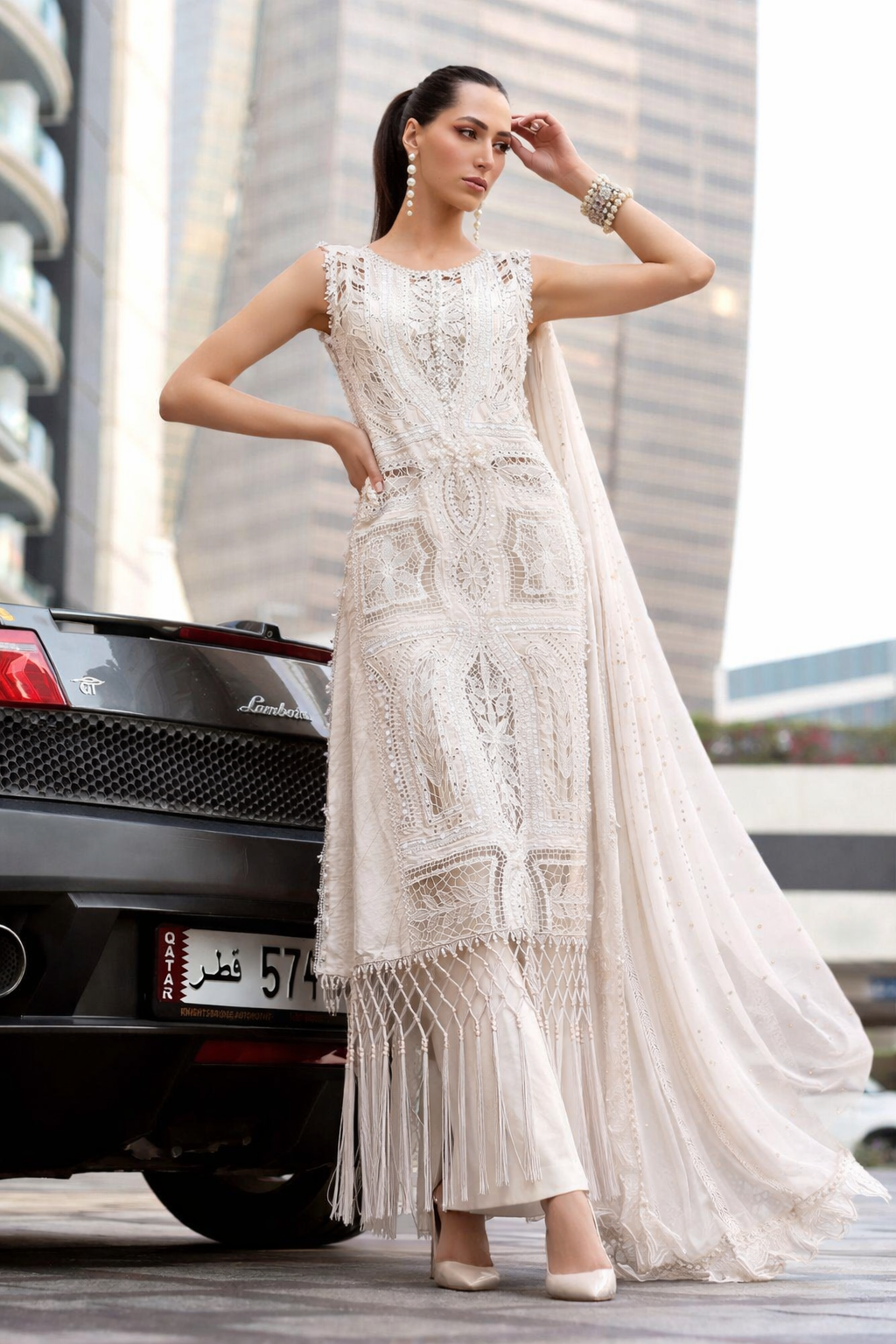 Luxury Lawn Embroidered 3PCS - NY1116