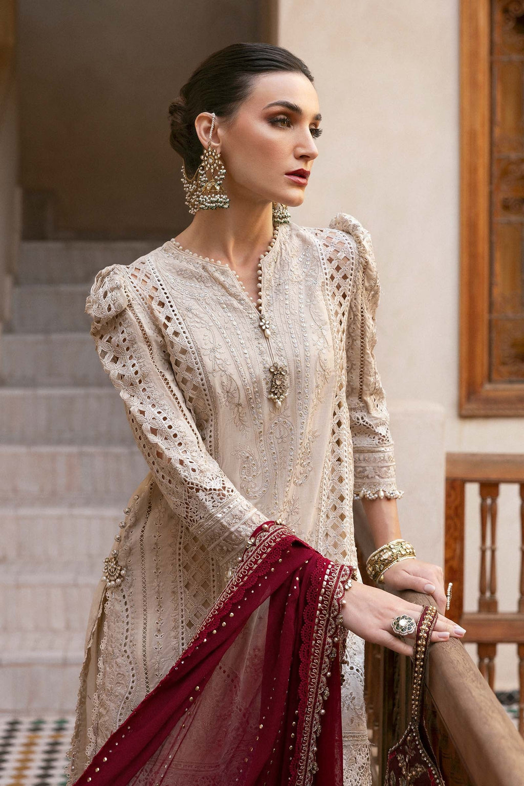 Luxury Lawn Embroidered 3 Piece Unstitched - NY1102