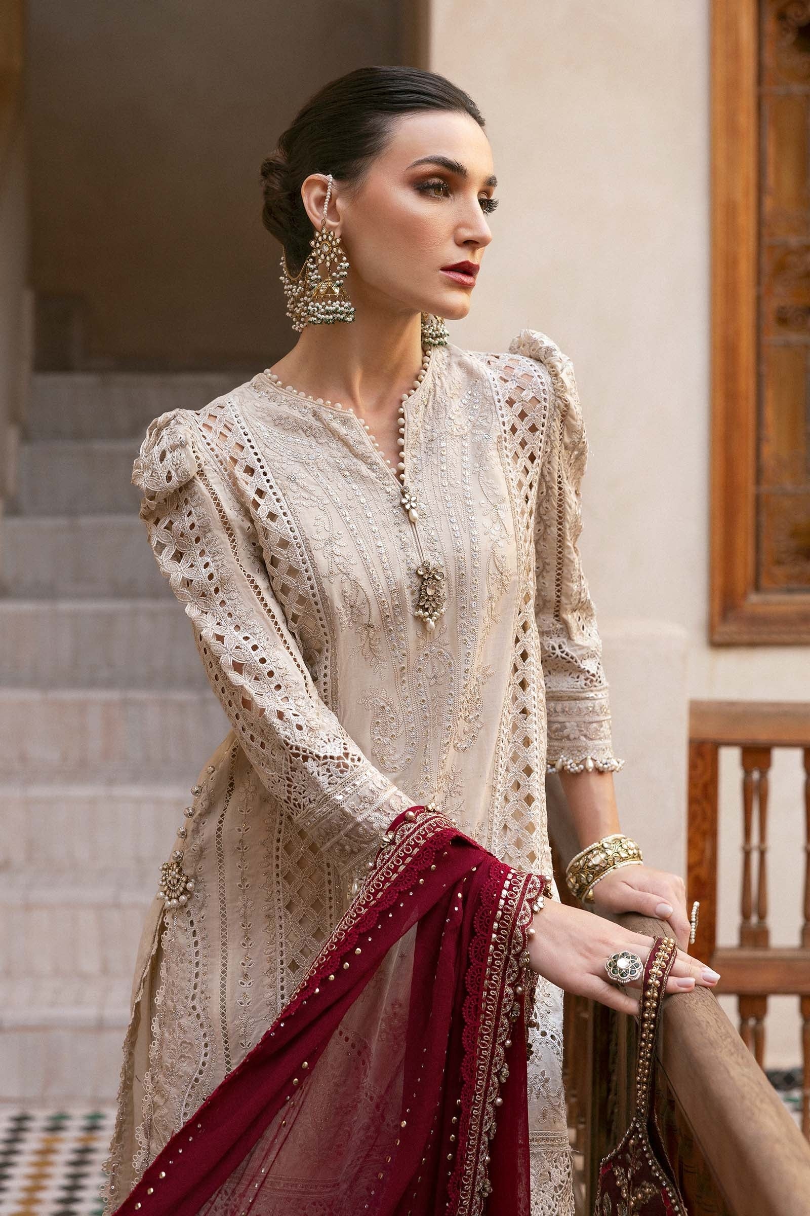 Luxury Lawn Embroidered 3 Piece Unstitched - NY1102