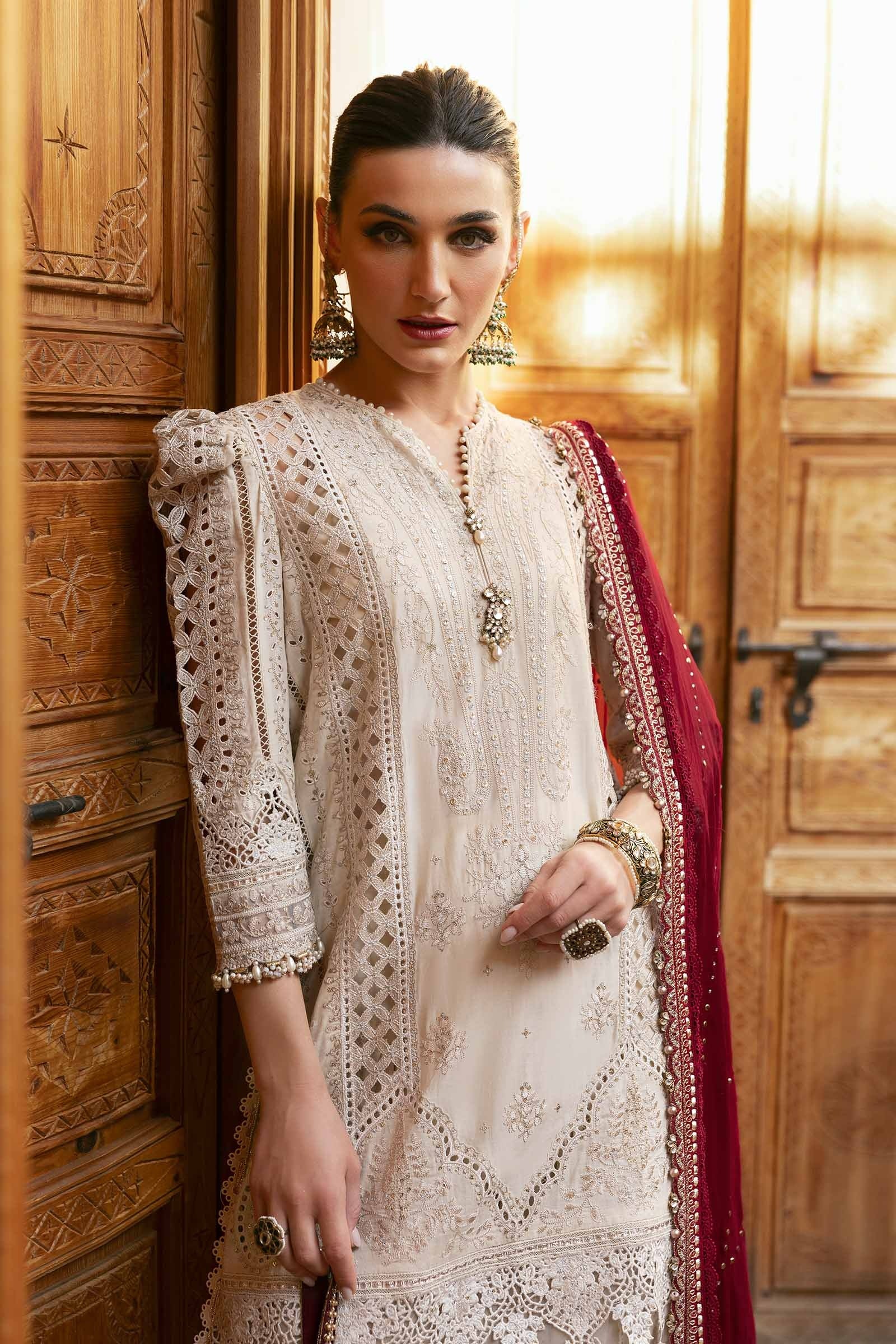 Luxury Lawn Embroidered 3 Piece Unstitched - NY1102