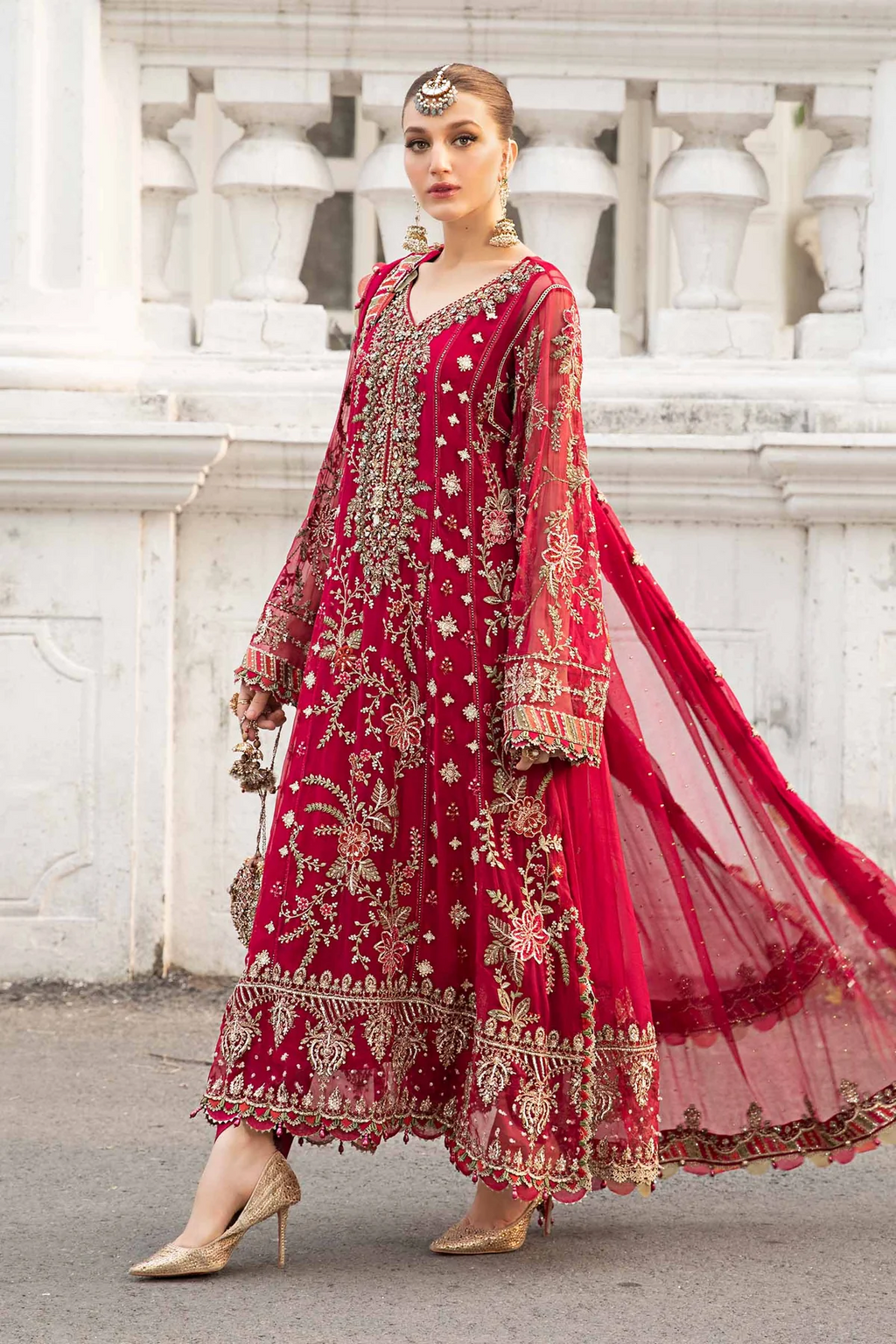 Luxury Embroidered Chiffon 3PCS - NY1117