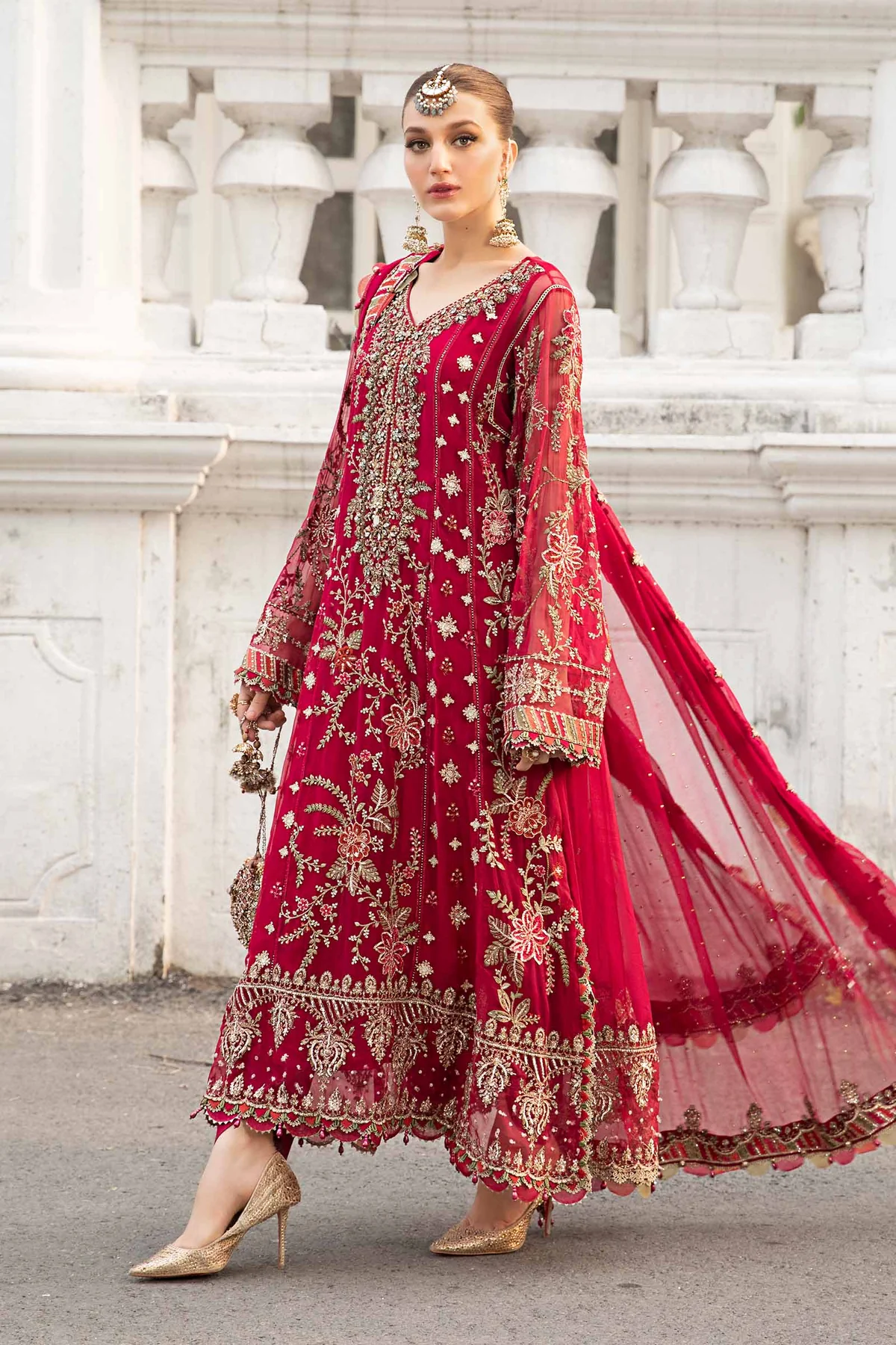 Luxury Embroidered Chiffon 3PCS - NY1117