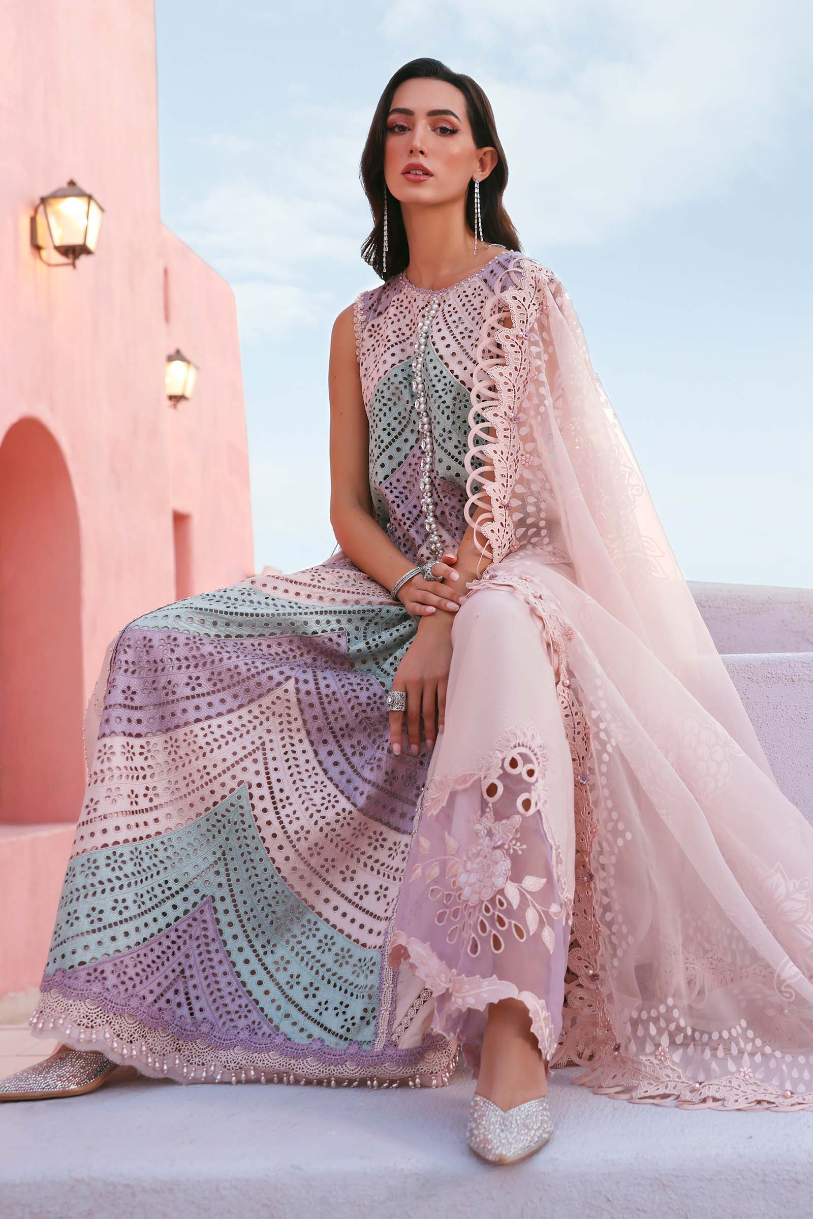Luxury Lawn Embroidered 3PCS - NY1112