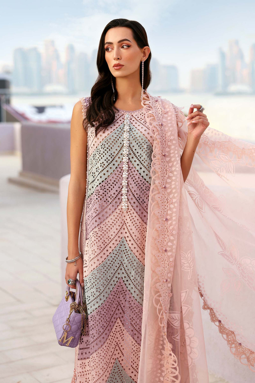 Luxury Lawn Embroidered 3PCS - NY1112