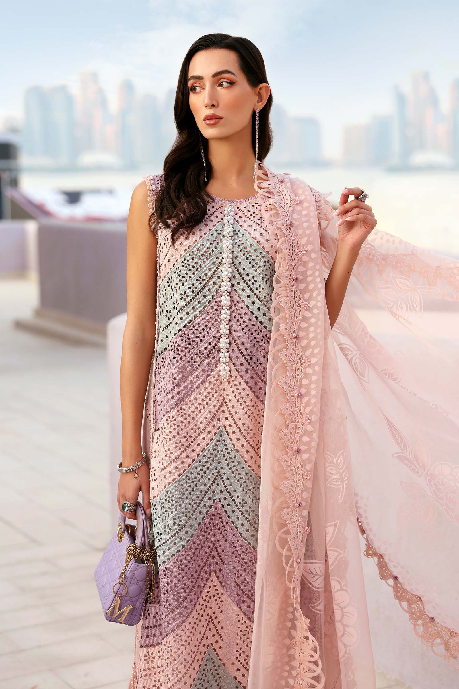 Luxury Lawn Embroidered 3PCS - NY1112