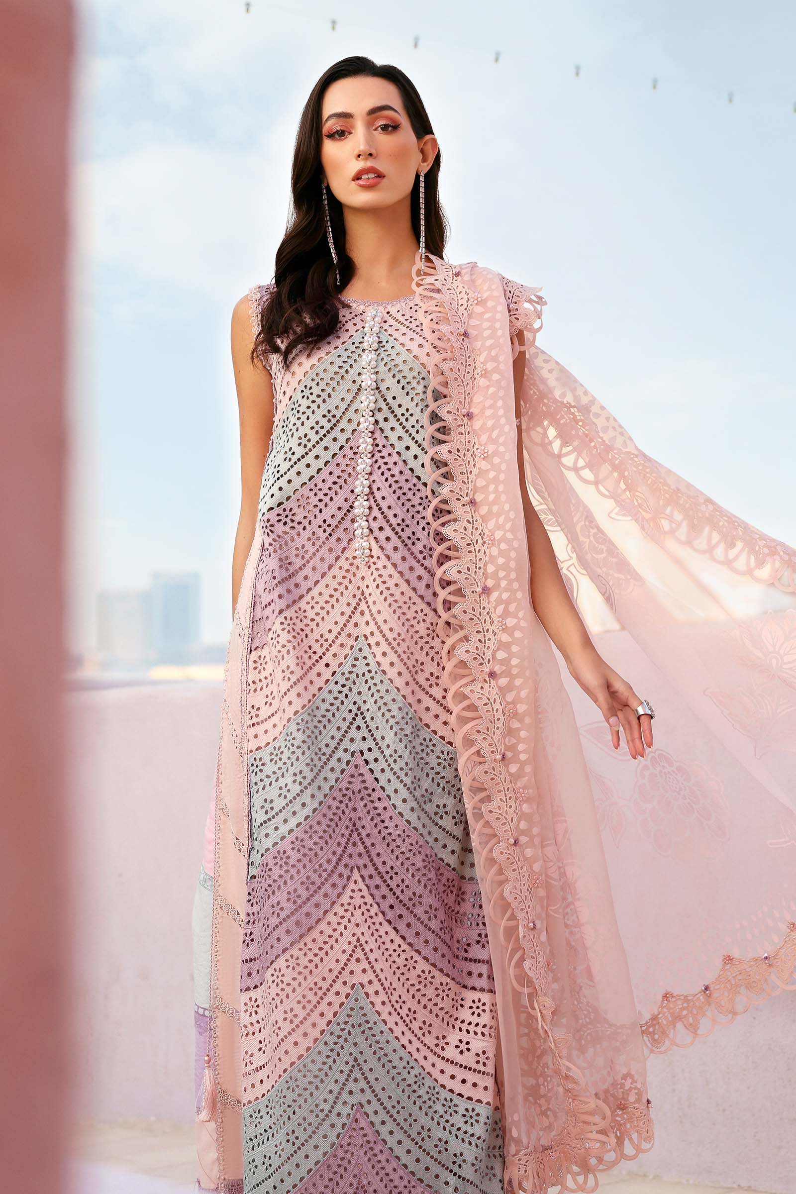 Luxury Lawn Embroidered 3PCS - NY1112