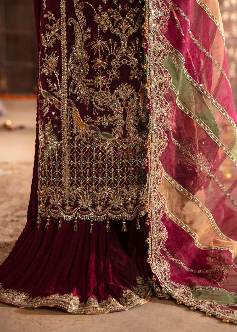 Luxury Formal Embroidered 3PCS - NY1109