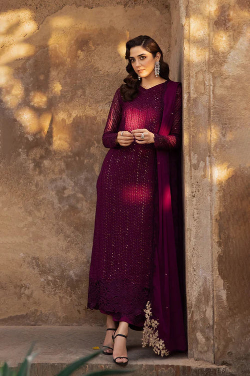 Luxury Chiffon Embroidered 3PCS - NY1120