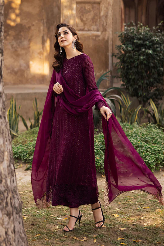 Luxury Chiffon Embroidered 3PCS - NY1120