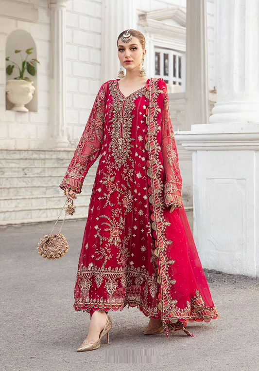 Luxury Embroidered Chiffon 3PCS - NY1117