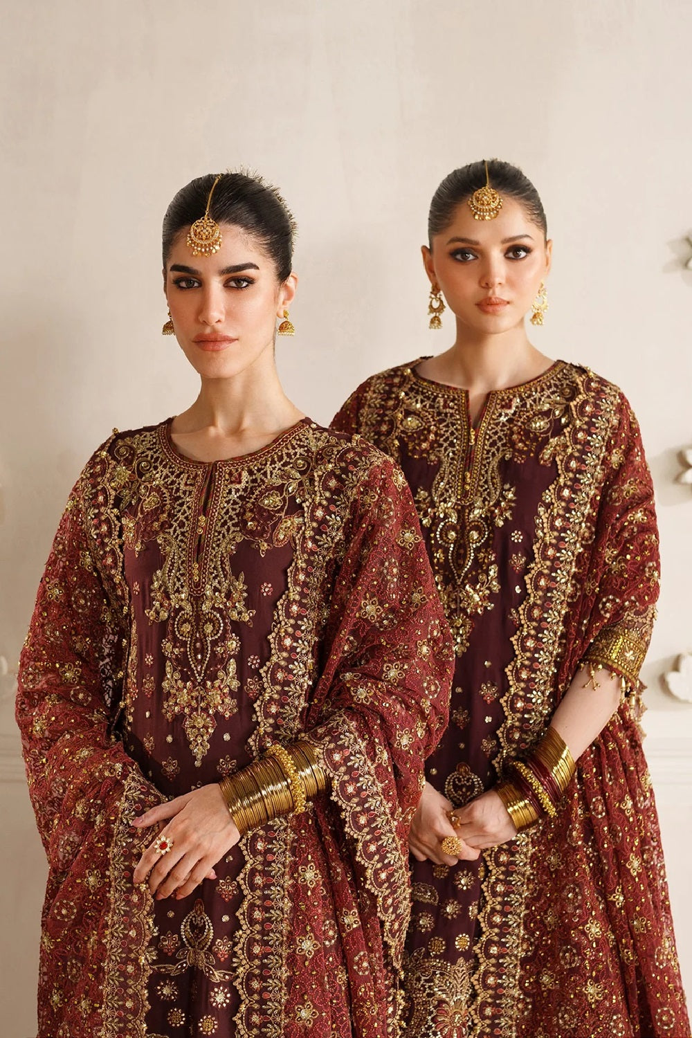 Luxury Festive Embroidered Chiffon 3PCS - NY1107